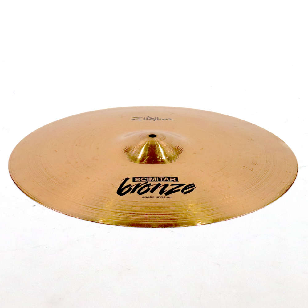 【中古】 クラッシュシンバル ジルジャン ZILDJIAN Scimitar Bronze CRASH 18インチ サイド