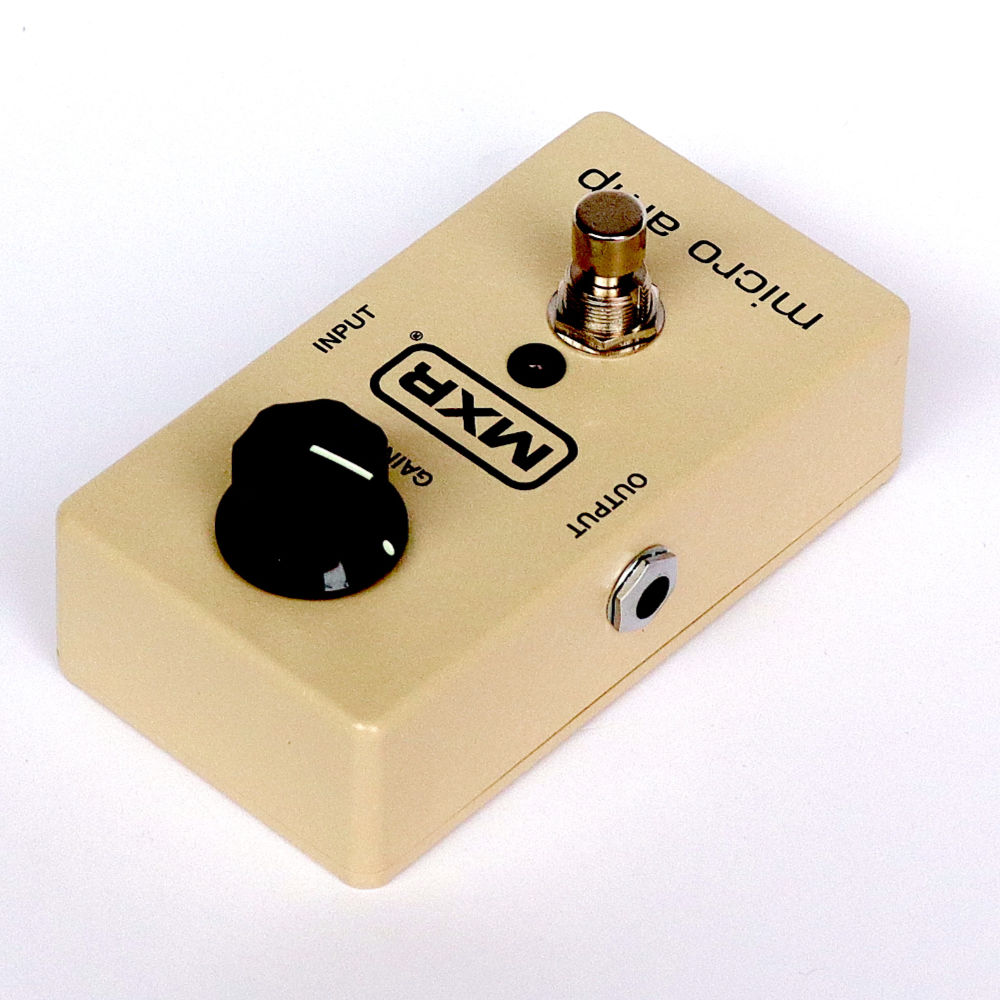 【中古】 ブースター エフェクター MXR M-133 MICRO AMP マイクロアンプ ギターエフェクター 左サイド