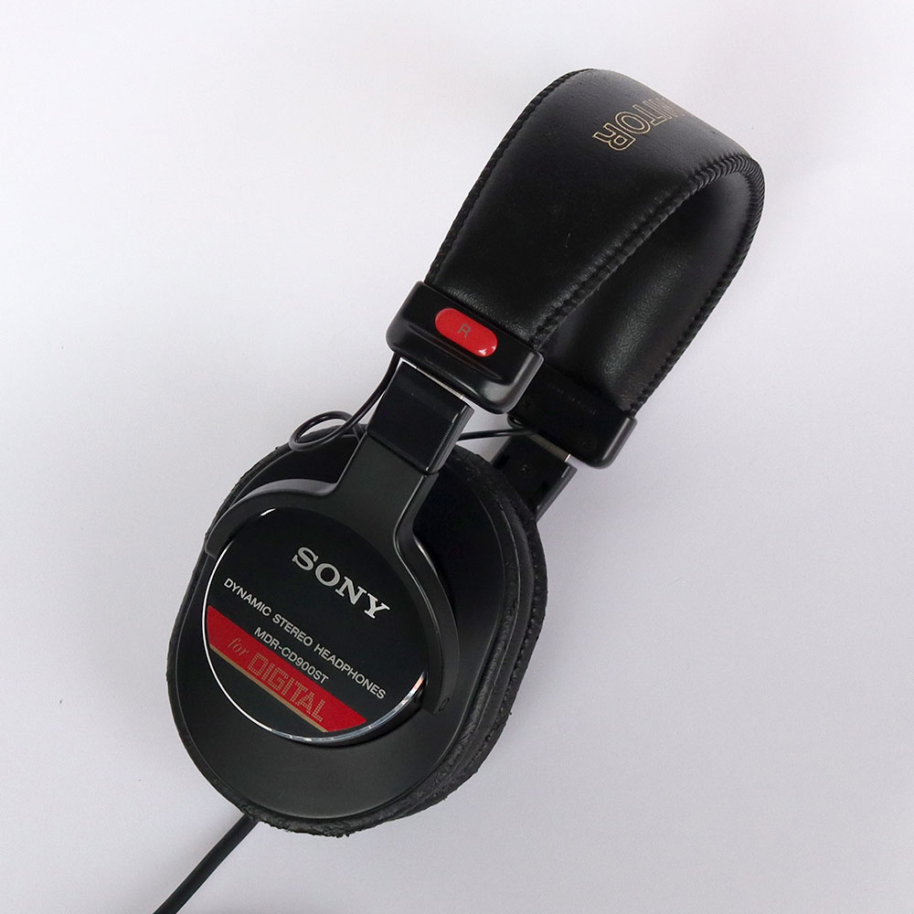 【中古】 ヘッドホン ソニー SONY MDR-CD900ST モニターヘッドホン 右サイド