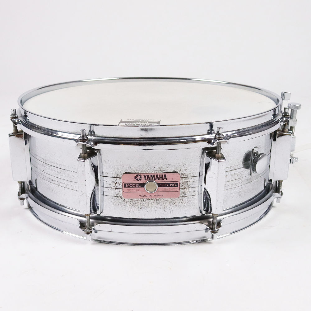 【中古】 スネアドラム ヤマハ YAMAHA SD350MG 14x5 スチールシェル Made in Japan