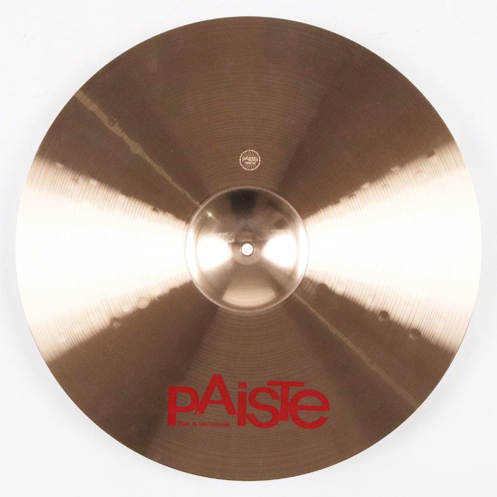 【中古】 ライドシンバル パイステ PAISTE PST7 Light Ride 20インチ ライドシンバル 本体画像 裏 