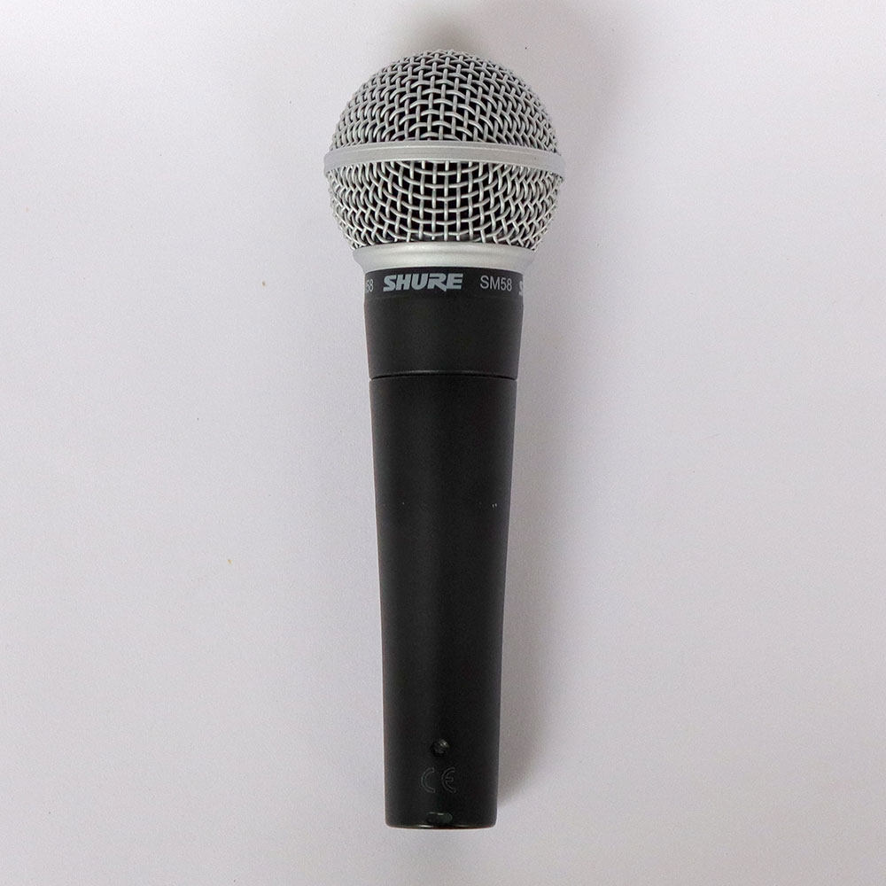 【中古】 マイク ダイナミックマイク ボーカル用 SHURE SM58 シュアー 58 ゴッパ シュア 背面