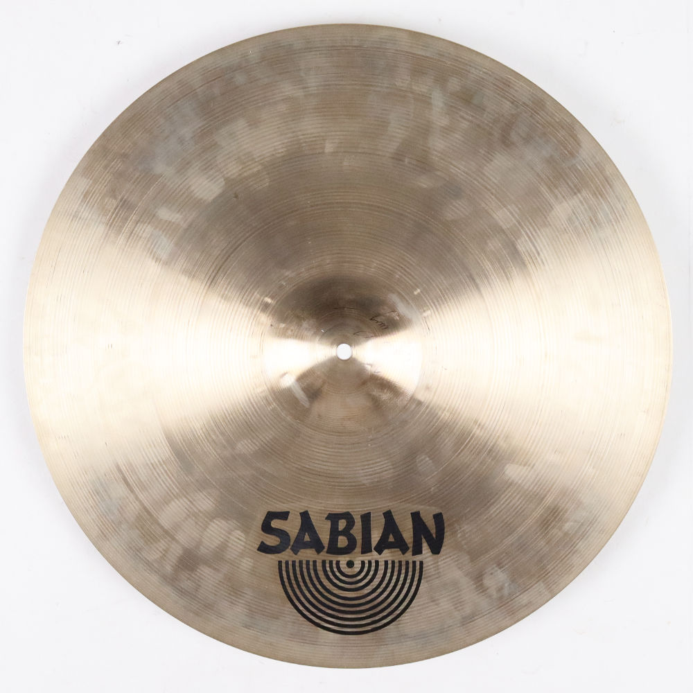 【中古】 ライドシンバル セイビアン SABIAN HH HEAVY RIDE 20インチ 本体画像 裏 