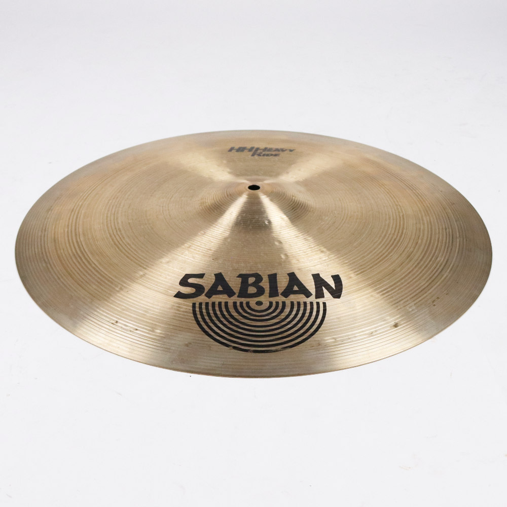 【中古】 ライドシンバル セイビアン SABIAN HH HEAVY RIDE 20インチ 本体画像 斜め 