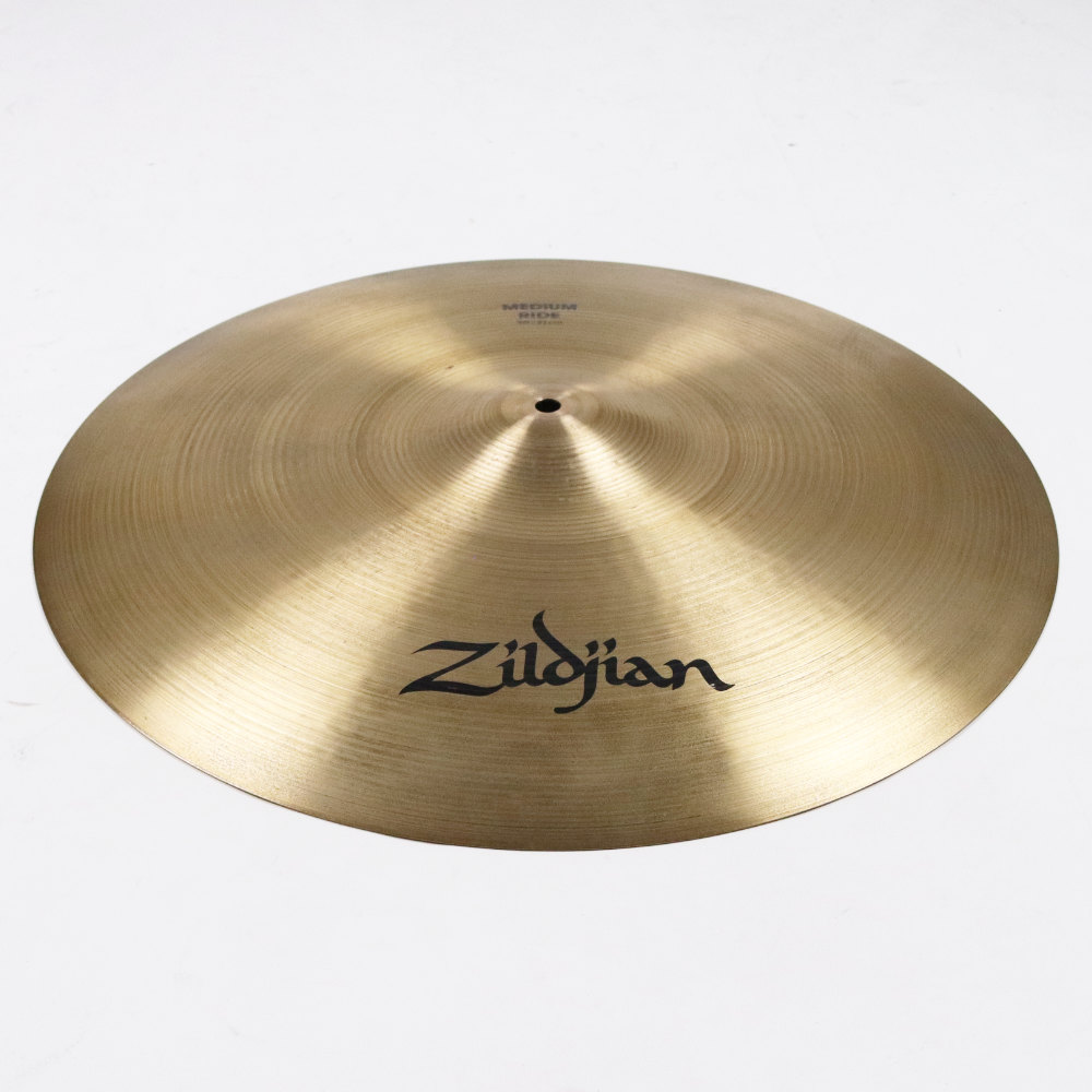 【中古】ライドシンバル ジルジャン ZILDJIAN A Zildjian MEDIUM RIDE 20インチ 本体画像 斜め 