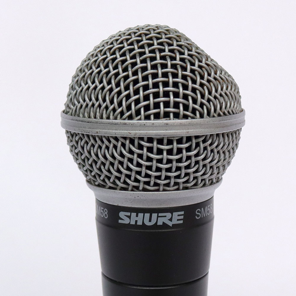 【中古】 マイク シュアー SHURE SM58SE スイッチ付き ダイナミックマイク シュア ゴッパ 凹みあり