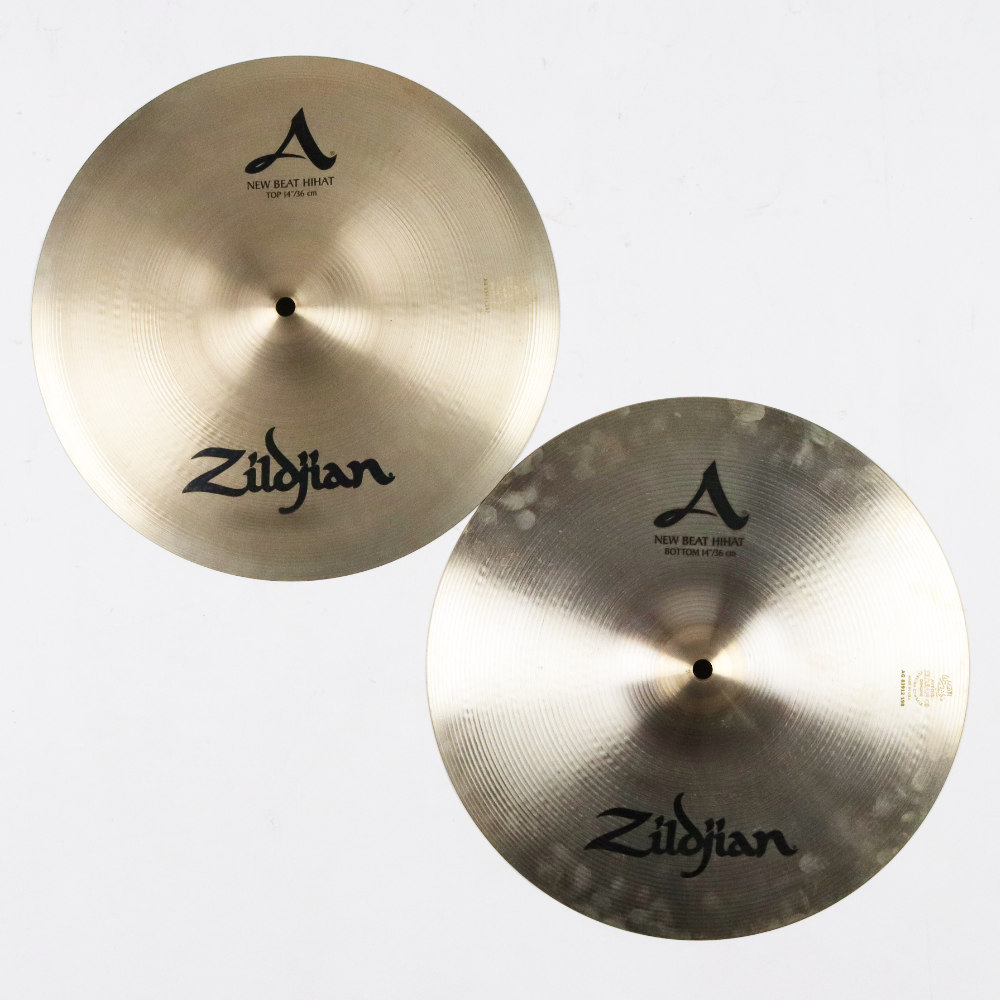 【中古】 ハイハットシンバル ペア ジルジャン ZILDJIAN A Zildjian NEW BEAT HIHAT Pair 14インチ