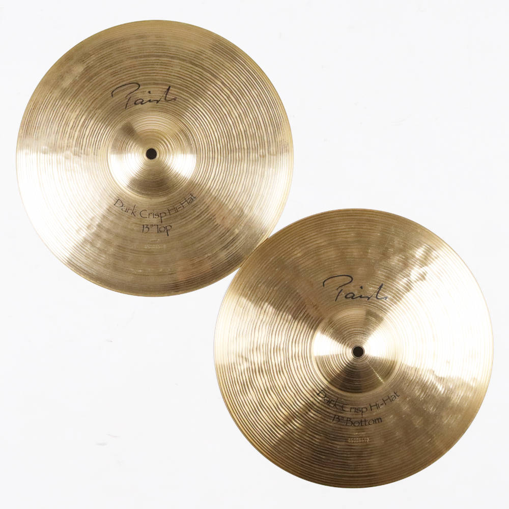 【中古】 ハイハットシンバル ペア パイステ PAISTE Signature Dark Crisp Hi-Hat Pair 13インチ