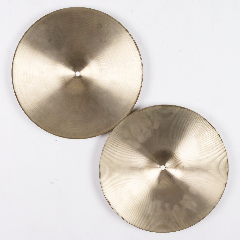 【中古】 ハイハットシンバル ペア ジルジャン ZILDJIAN A Zildjian NEW BEAT HIHAT Pair 14インチ 本体画像 裏