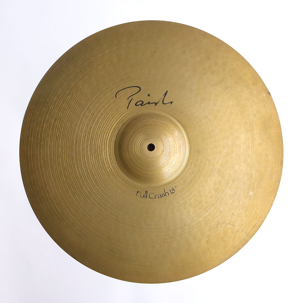 【中古】 クラッシュシンバル パイステ PAISTE Signature Full Crash 18インチ