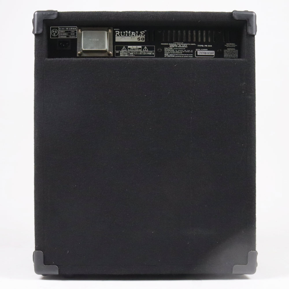 【中古】ベースアンプ FENDER Rumble 60 コンボアンプ 本体画像 裏