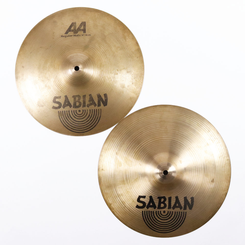 【中古】ハイハットシンバル ペア セイビアン SABIAN AA REGULAR HATS Pair 14インチ ペア