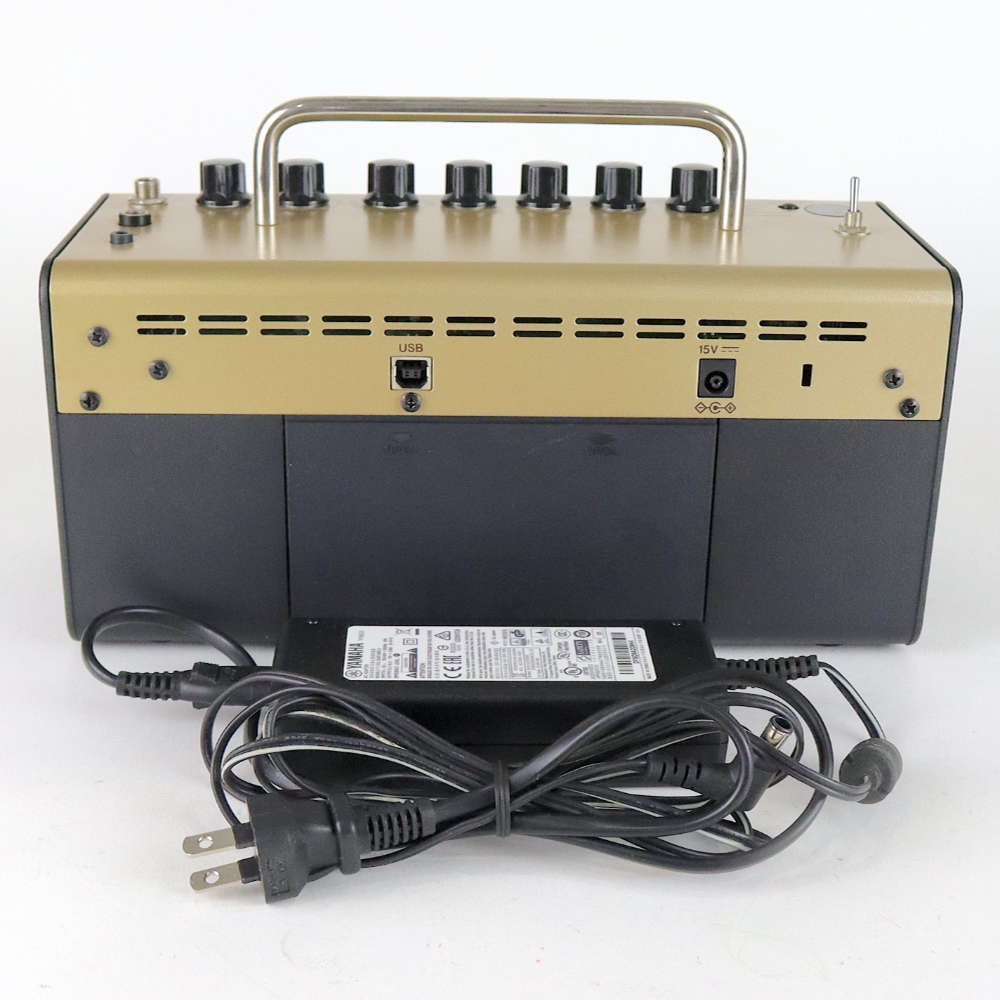 【中古】 エレアコ用 小型ギターアンプ YAMAHA THR5A アコースティックアンプ ヤマハ 裏面