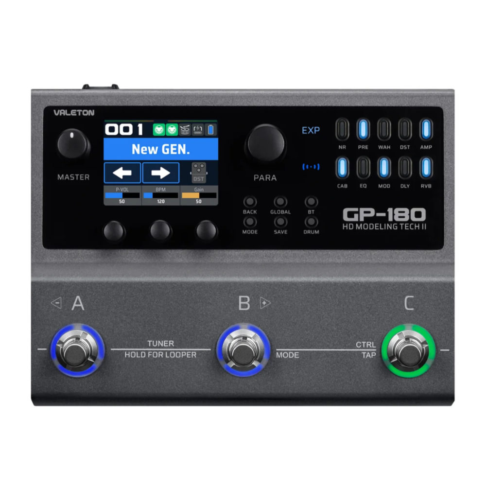 VALETON ヴェイルトン GP-180 マルチエフェクトプロセッサー マルチエフェクター