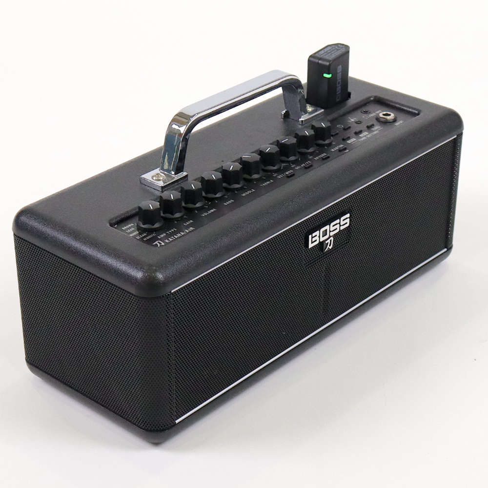 【中古】 ギターアンプ BOSS KATANA-AIR Guitar Amplifier ワイヤレス ギターアンプ カタナエアー 左サイド