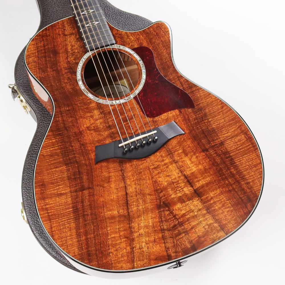 【中古】 アコースティックギター Taylor K24ce LTD 2016年製 Japan Limited Edition スリムネック仕様 オールハワイアンコアボディー テイラー ES2ピックアップシステム搭載 ボディ画像 