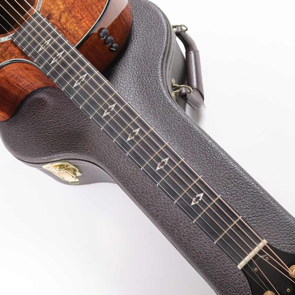 【中古】 アコースティックギター Taylor K24ce LTD 2016年製 Japan Limited Edition スリムネック仕様 オールハワイアンコアボディー テイラー ES2ピックアップシステム搭載 ネック