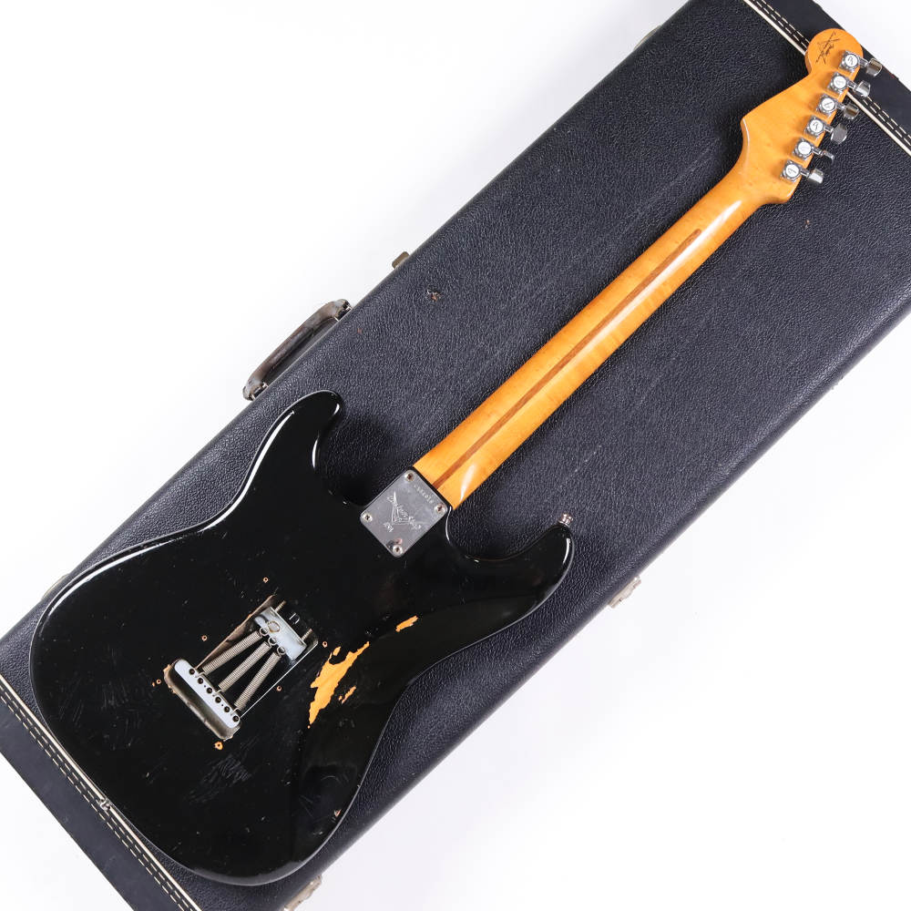 【中古】 エレキギター Fender Custom Shop Classic Player Stratocaster Black 2001年製 フェンダー カスタムショップ ストラトキャスター ボディバック画像 