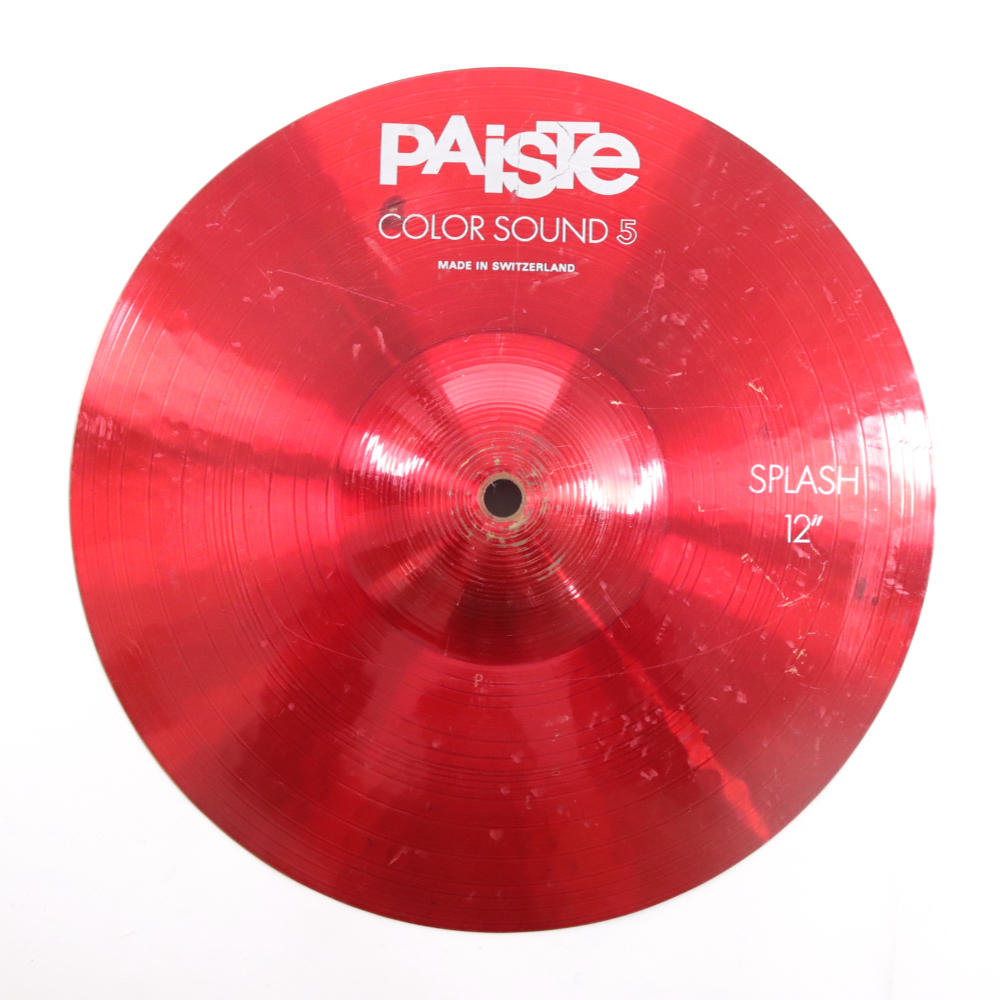 【中古】 スプラッシュシンバル パイステ PAISTE Color Sound 5 Red Splash 12インチ スプラッシュシンバル