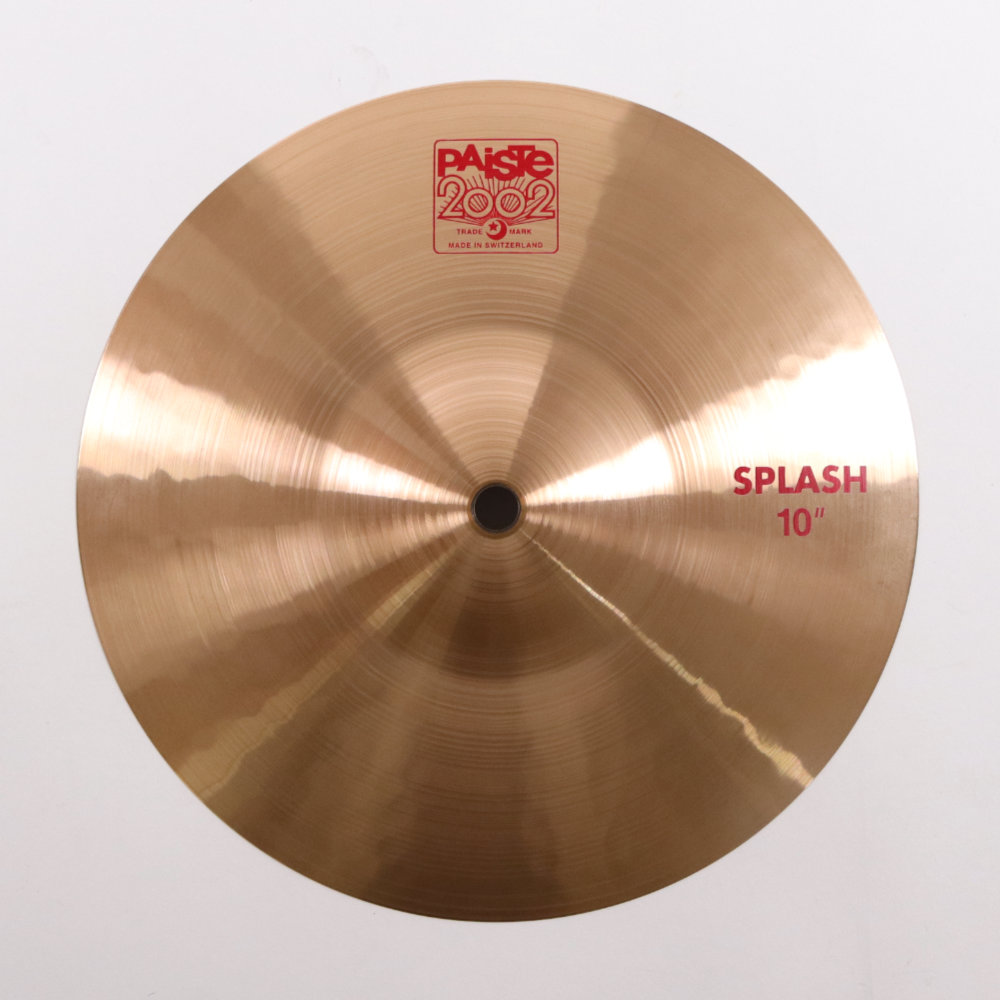 【中古】 スプラッシュシンバル パイステ PAISTE 2002 Splash 10インチ