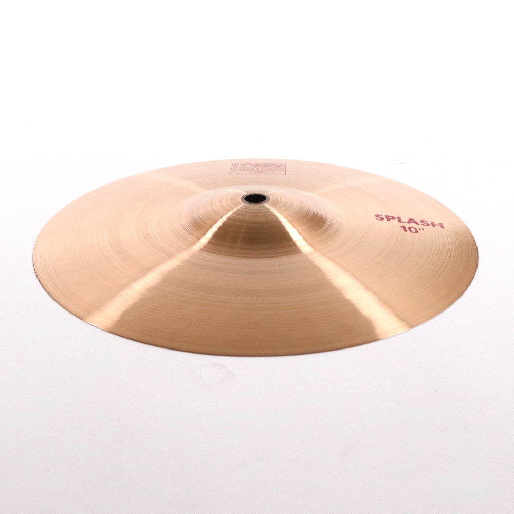 【中古】 スプラッシュシンバル パイステ PAISTE 2002 Splash 10インチ 斜めアングル画像
