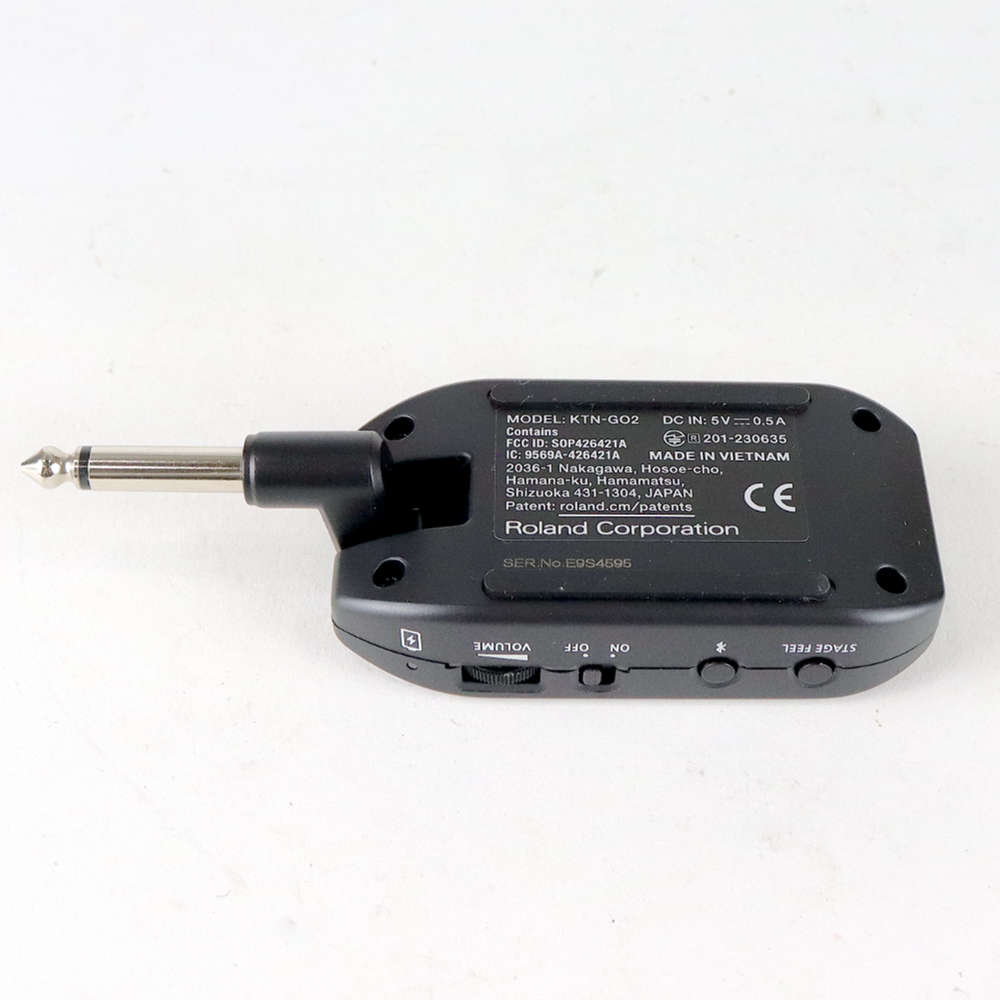 【中古】 ギターヘッドホンアンプ BOSS KTN-GO2 KATANA GO 2 ギターアンプ エフェクター ボス KATANA:GO 裏画像