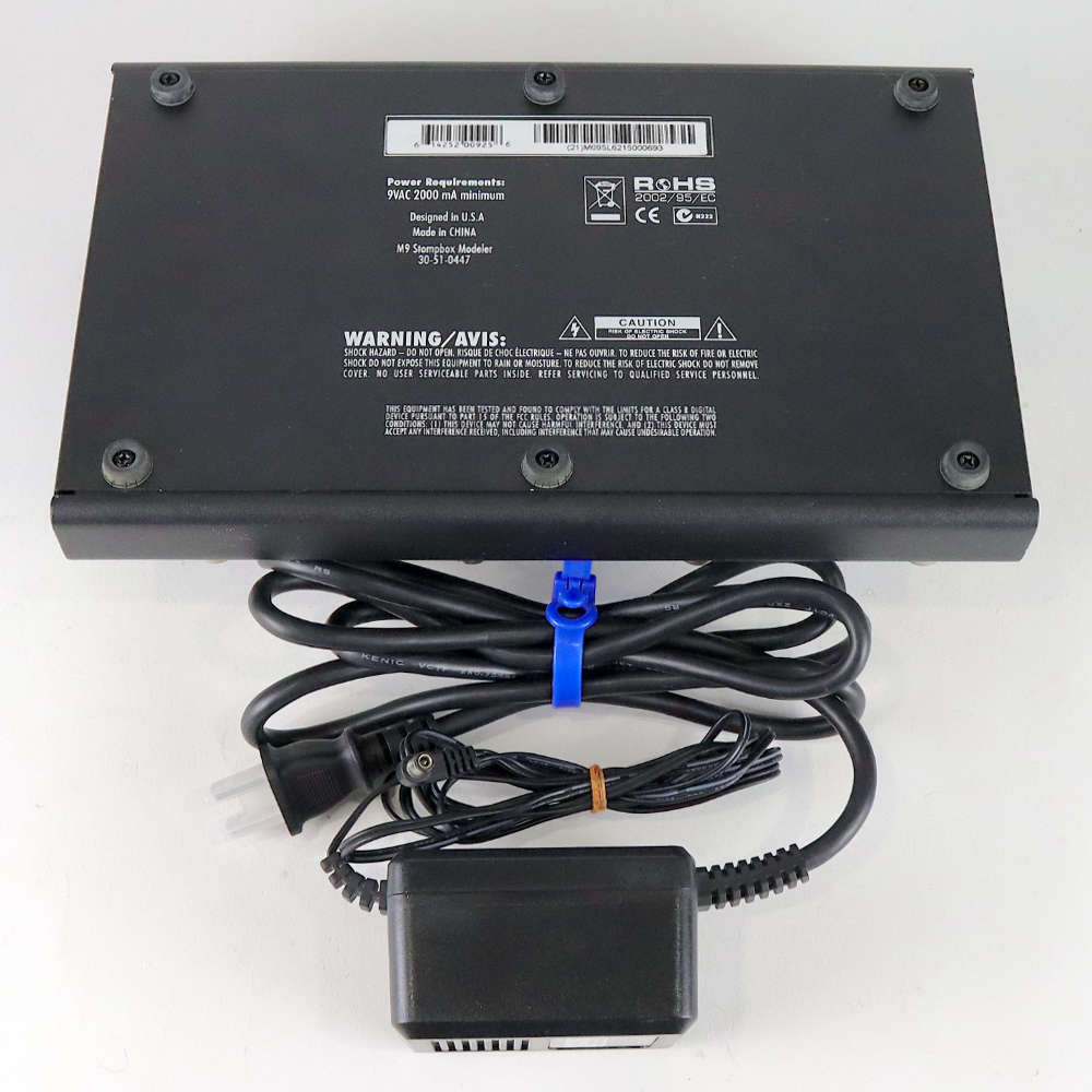 【中古】 マルチエフェクター ライン6 LINE6 M9 STOMPBOX MODELER ボトム画像