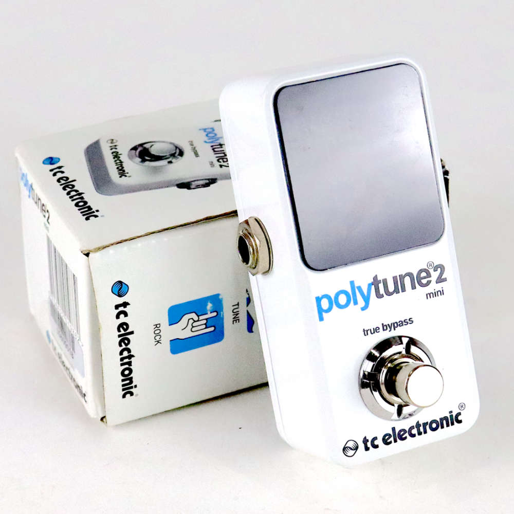 【中古】 チューナー tc electronic PolyTune 2 mini バッファー内蔵 ペダルチューナー tcエレクトロニック