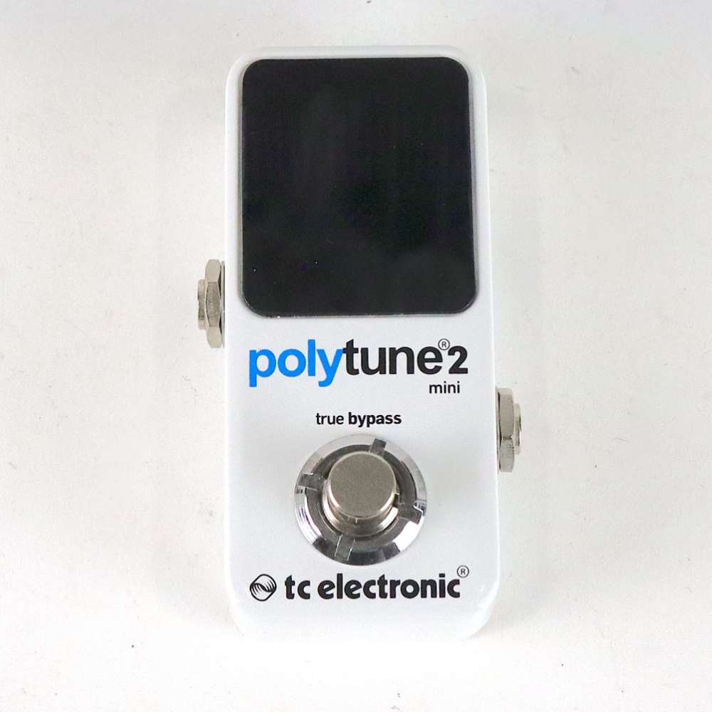 【中古】 チューナー tc electronic PolyTune 2 mini バッファー内蔵 ペダルチューナー tcエレクトロニック トップ画像