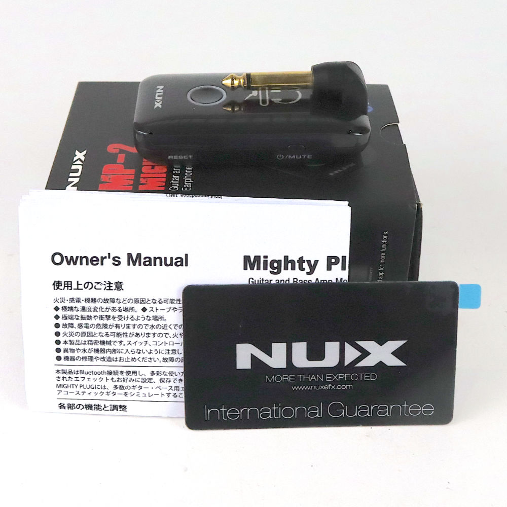 【中古】 NUX MIGHTY PLUG MP-2 多機能ヘッドホンアンプ 付属品画像