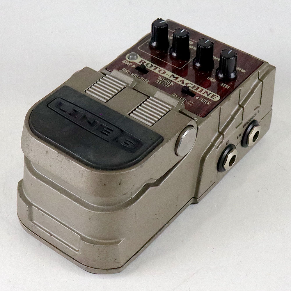 【中古】 ロータリースピーカーエフェクター LINE6 ToneCore ROTO-MACHINE 全体