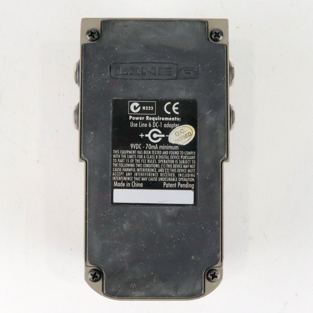 【中古】 ロータリースピーカーエフェクター LINE6 ToneCore ROTO-MACHINE 底面