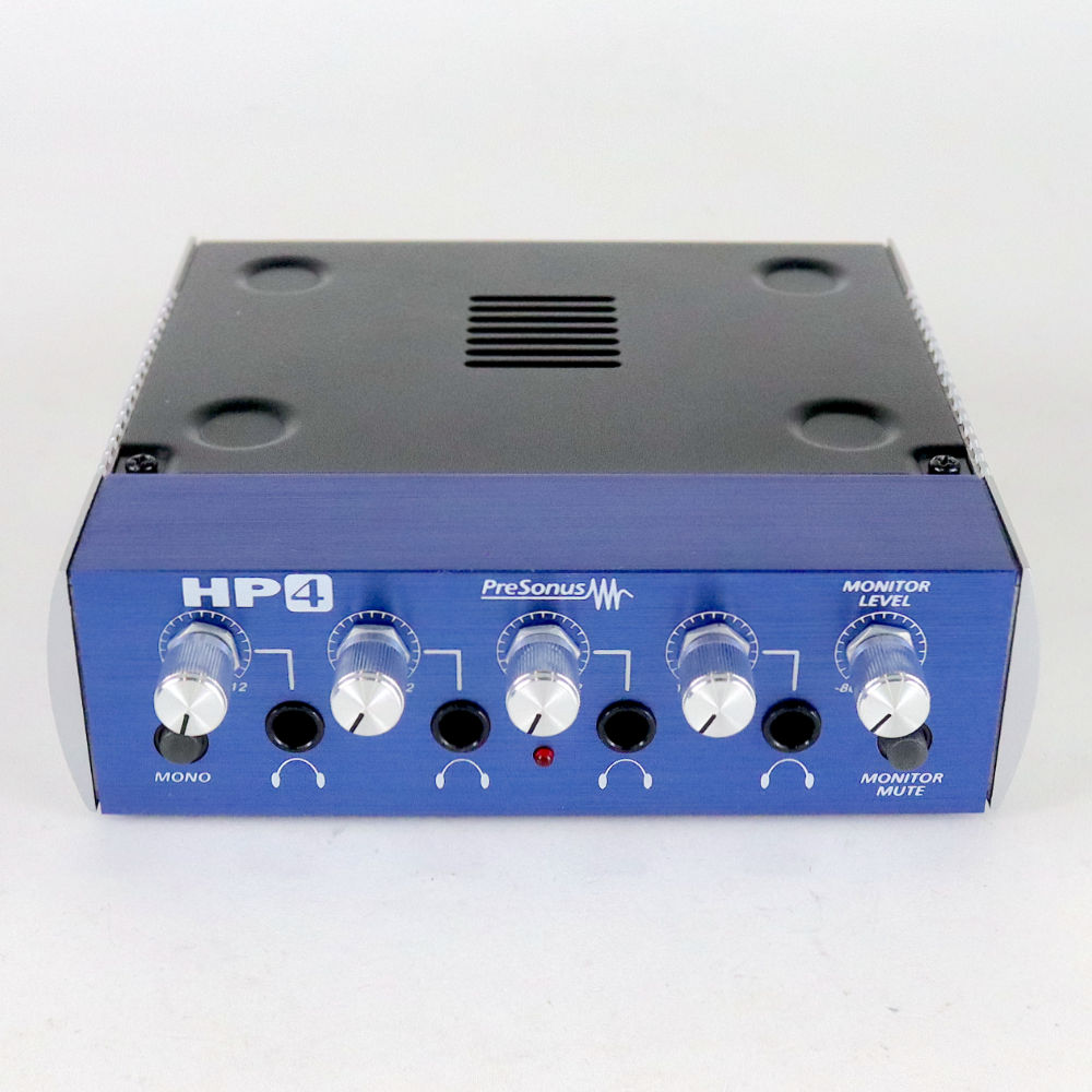 【中古】 PRESONUS HP4 4チャンネルステレオヘッドホンアンプ フロント画像