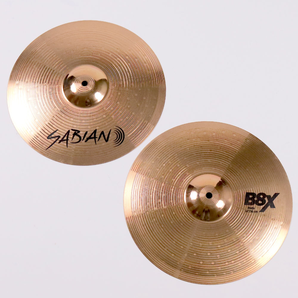 【中古】 ハイハットシンバル ペア セイビアン SABIAN B8X HI HATS 14インチ ペア
