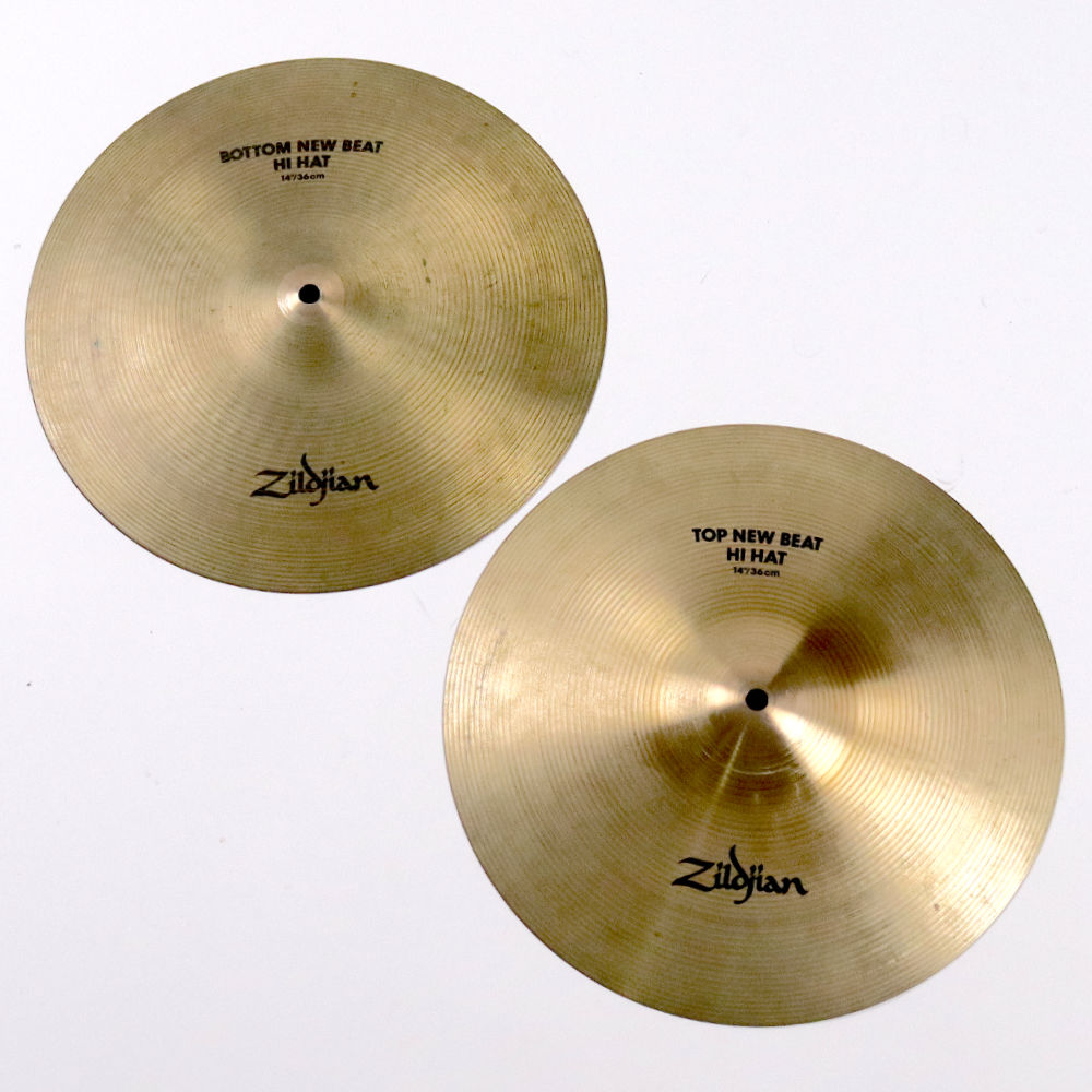 【中古】 ハイハットシンバル ペア ジルジャン ZILDJIAN A Zildjian NEW BEAT HIHAT Pair 14インチ