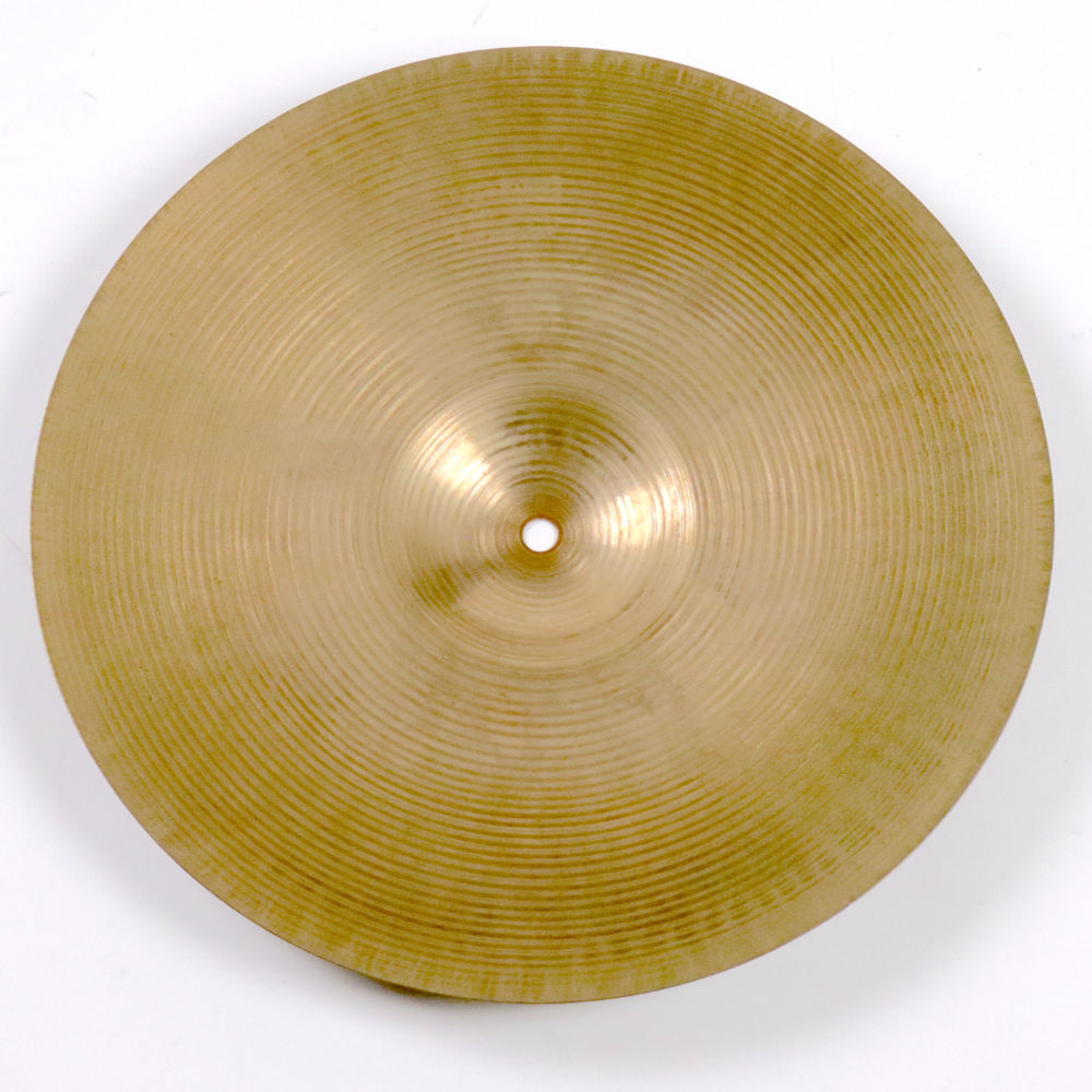【中古】 ドラムシンバル パイステ PAISTE Formula 602 14インチ 1970s ビンテージシンバル 裏面