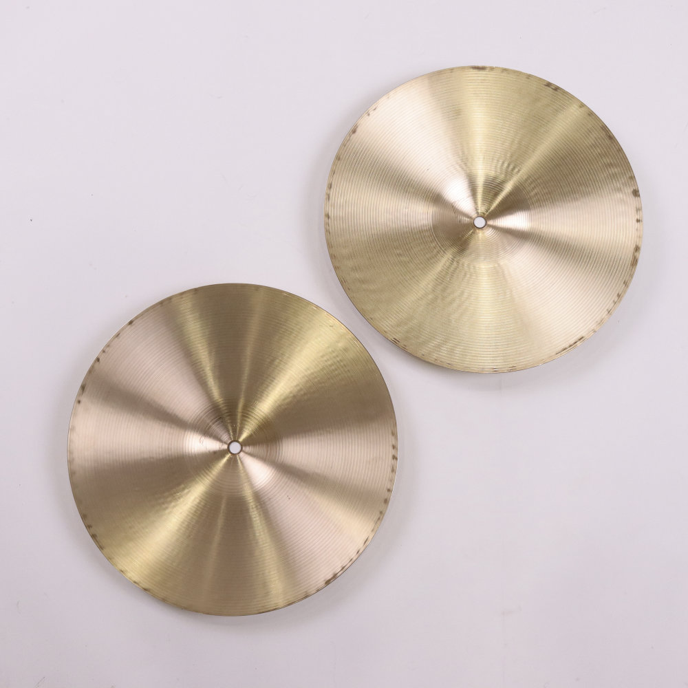 【中古】 ハイハットシンバル ジルジャン ZILDJIAN A Zildjian ROCK HI HAT 14インチ ペア 裏面