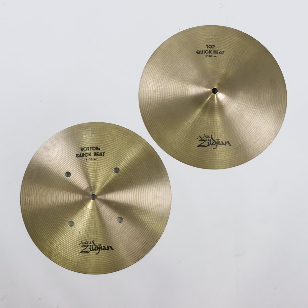 【中古】 ハイハットシンバル ジルジャン ZILDJIAN A Zildjian QUICK BEAT HIHAT 13インチ ペア