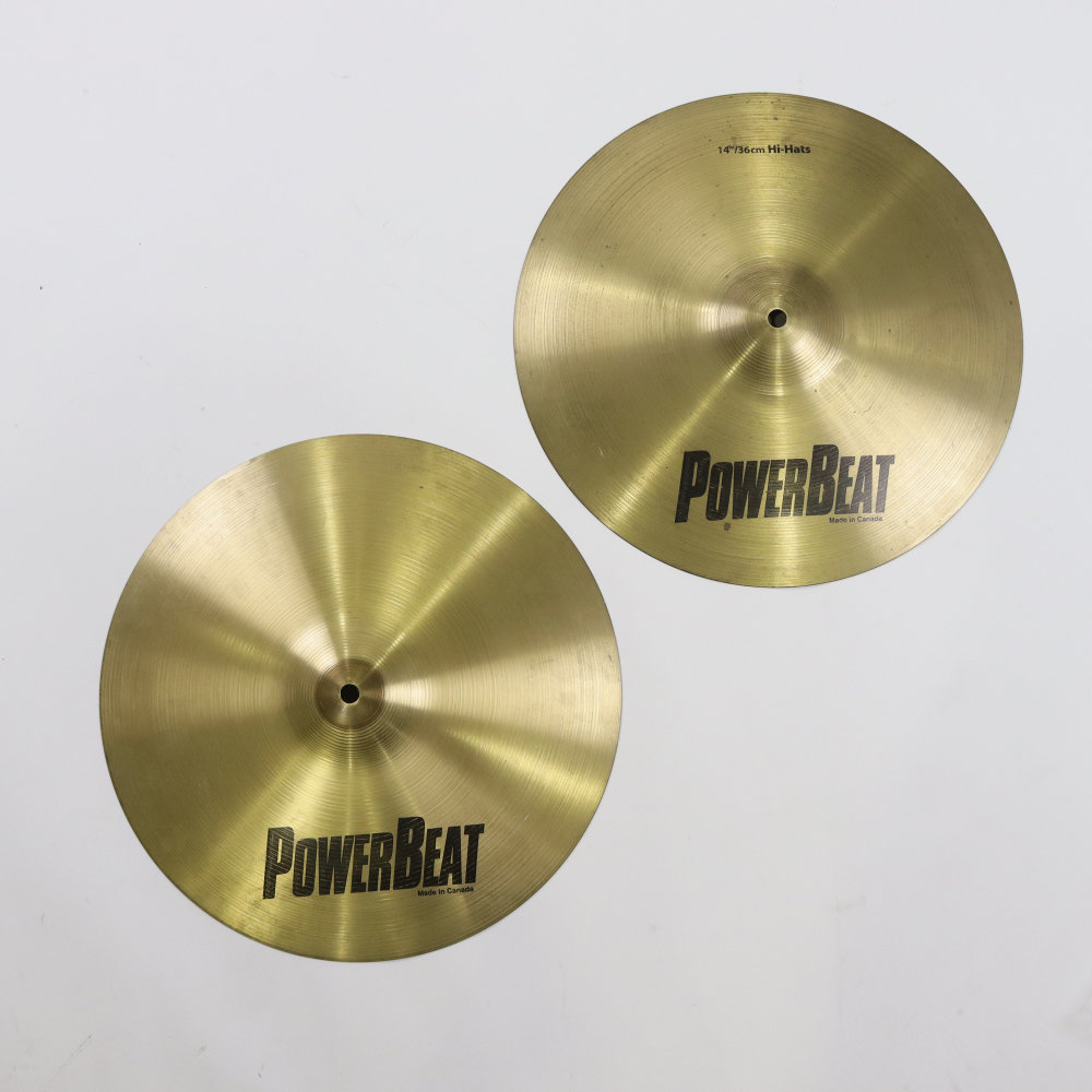 【中古】 ハイハットシンバル ペア セイビアン SABIAN POWEBEAT HIHAT 14インチ ペア