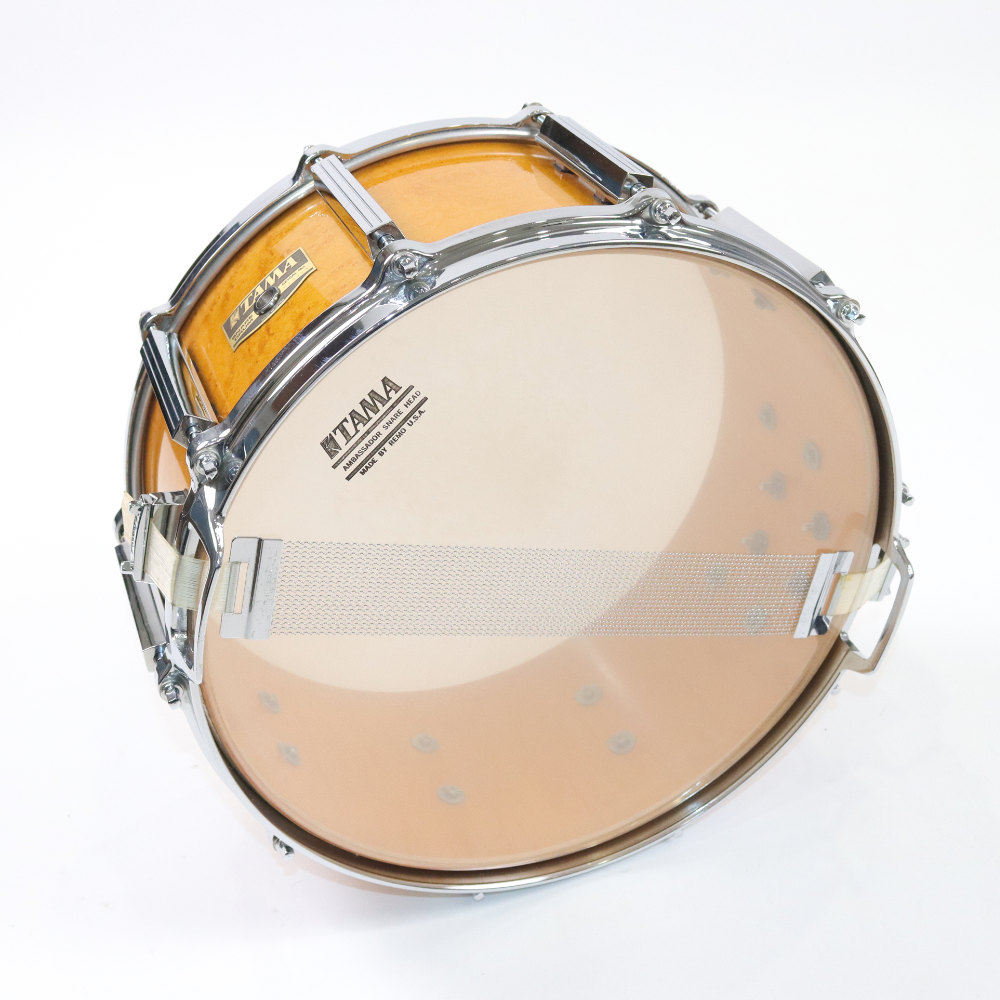 【中古】 スネアドラム タマ TAMA BE446 BIRD’S EYE ALL MAPLE SNARE DRUMS 14x6.5 Made in Japan 詳細画像
