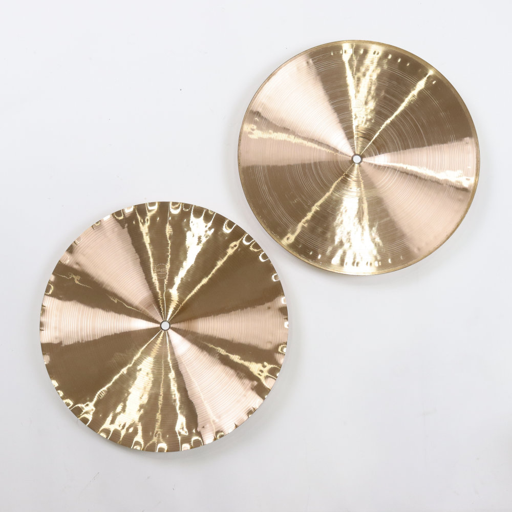 【中古】 ハイハットシンバル ペア パイステ PAISTE 2002 Sound Edge Hi-Hat 15インチ ハイハットシンバル ペア 裏面