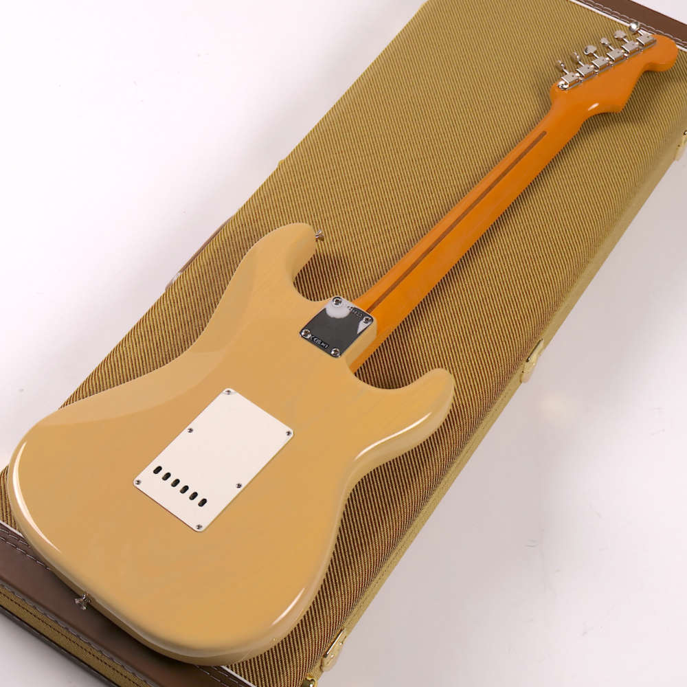 【中古】 エレキギター 左用 Fender American Vintage II 1957 Stratocaster Left-Hand Maple Fingerboard Vintage Blonde 2024年製 フェンダー ストラトキャスター アメビン レフティー ボディバック
