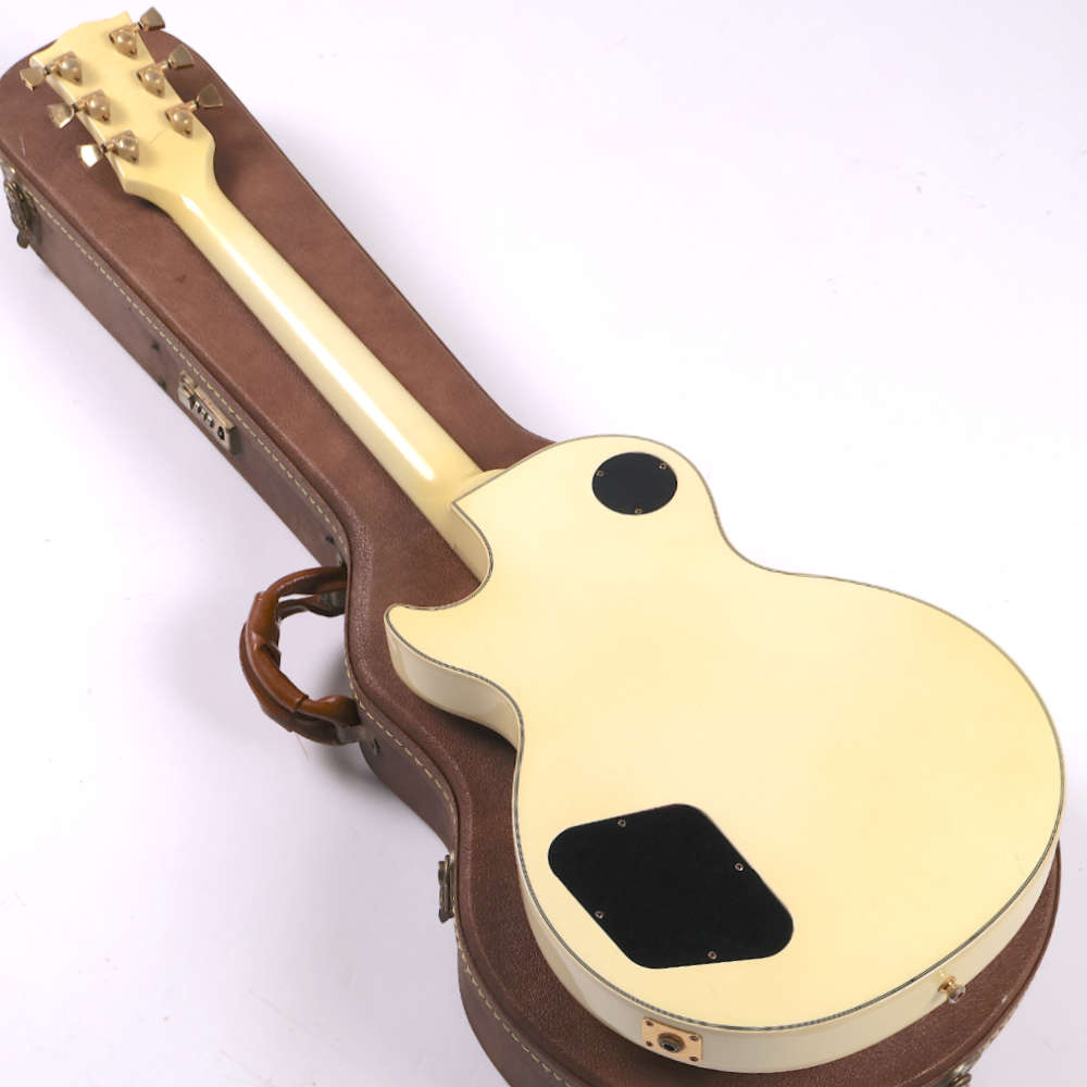 【中古】 エレキギター Gibson Les Paul Custom Alpine White 1989年製 ギブソン レスポールカスタム ホワイト 基盤ピックアップ搭載 バック