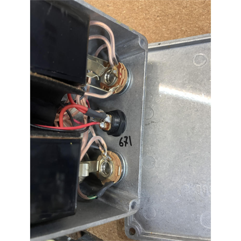 【中古】 HUMAN GEAR VIVACE オーバードライブ ディストーション 内部画像