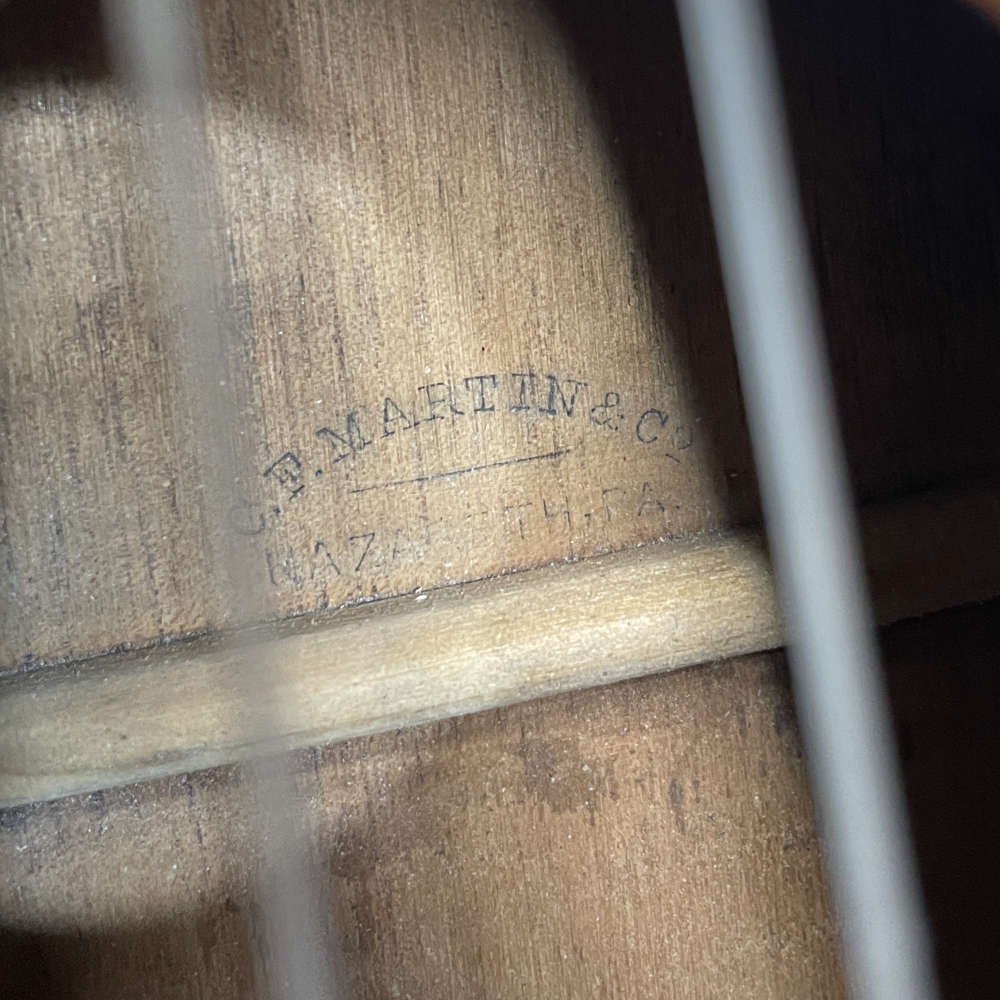 【中古】Martin マーチン Style-3K 1920s〜1930s Refinish ウクレレ 刻印