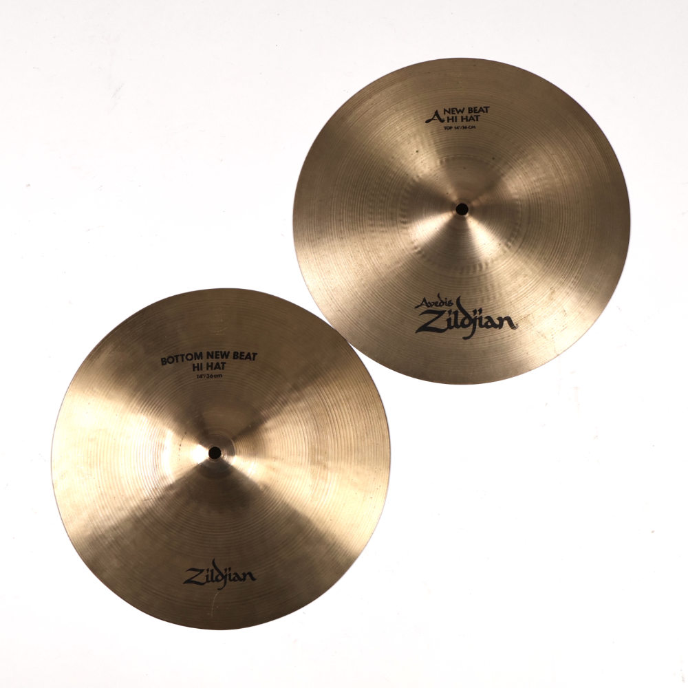 【中古】 ハイハットシンバル ペア ジルジャン ZILDJIAN A Zildjian NEW BEAT HIHAT Pair 14インチ