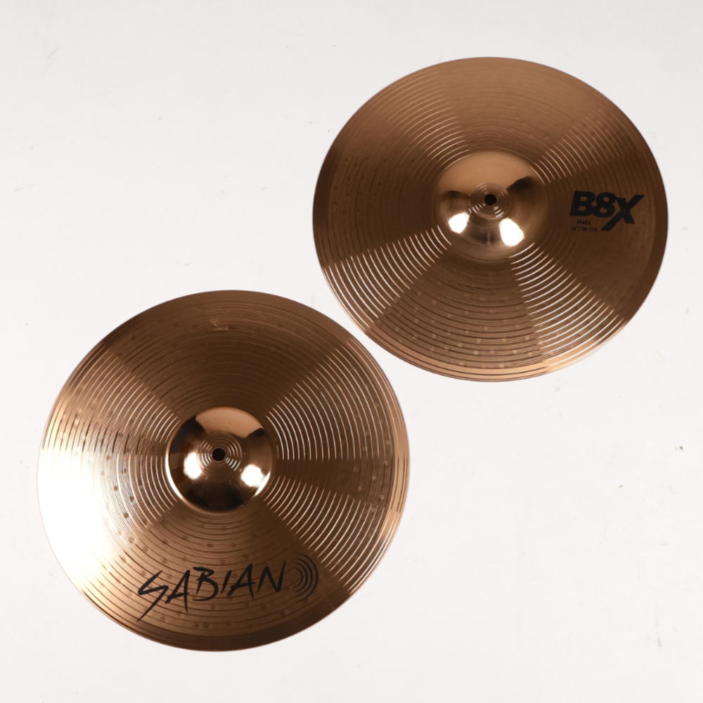 【中古】 ハイハットシンバル ペア セイビアン SABIAN B8X HI HATS 14インチ ペア