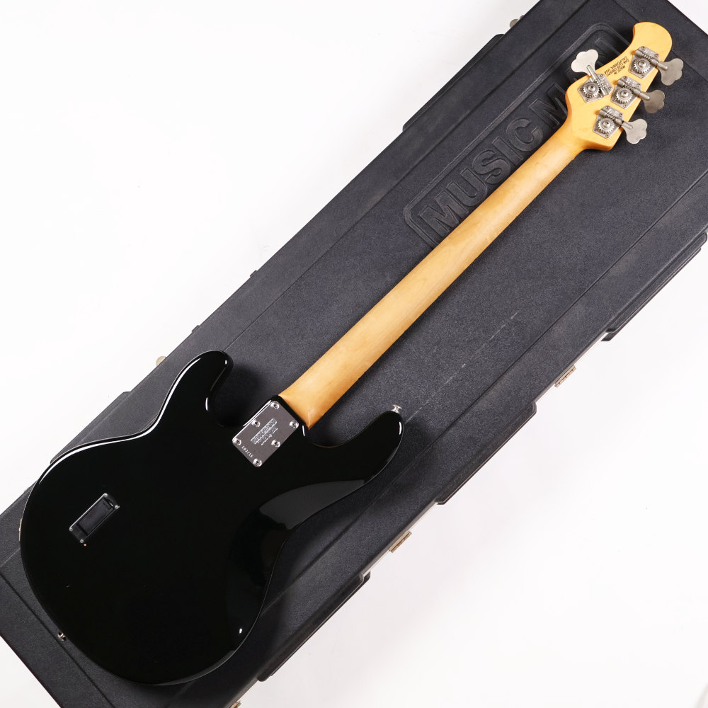 【中古】 MUSIC MAN ミュージックマン StingRay スティングレイ Black / M 2007年製 エレキベース ボディバック画像