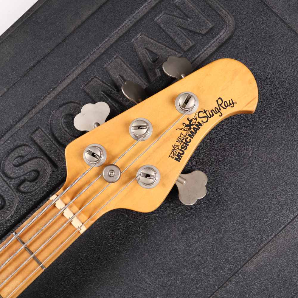 【中古】 MUSIC MAN ミュージックマン StingRay スティングレイ Black / M 2007年製 エレキベース ヘッド画像