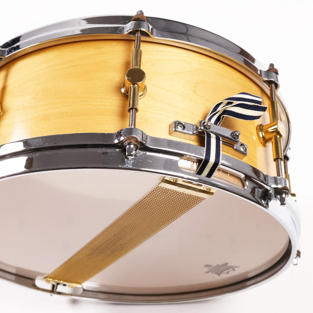【中古】 スネアドラム カノウプス CANOPUS M-1455 The Maple Snare Drum 14x5.5 メイプルシェル ストレイナー 2